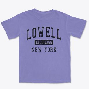 Lowell New York Classic Established Premium Heavyweight T-shirt
