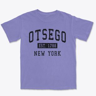 Otsego New York Classic Established Premium Heavyweight T-shirt