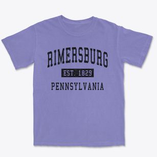 Rimersburg Pennsylvania Classic Established Premium Heavyweight T-shirt