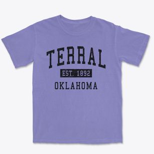 Terral Oklahoma Classic Established Premium Heavyweight T-shirt