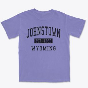 Johnstown Wyoming Classic Established Premium Heavyweight T-shirt