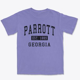Parrott Georgia Classic Established Premium Heavyweight T-shirt