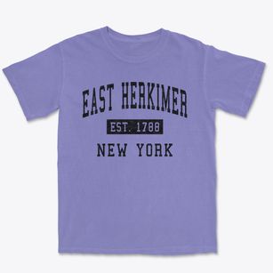 East Herkimer New York Classic Established Premium Heavyweight T-shirt