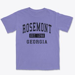 Rosemont Georgia Classic Established Premium Heavyweight T-shirt