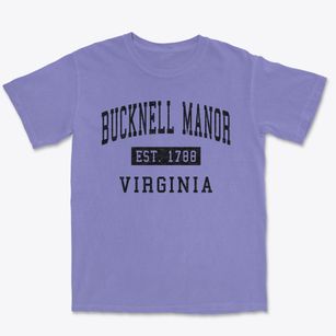 Bucknell Manor Virginia Classic Established Premium Heavyweight T-shirt