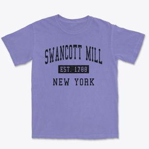 Swancott Mill New York Classic Established Premium Heavyweight T-shirt