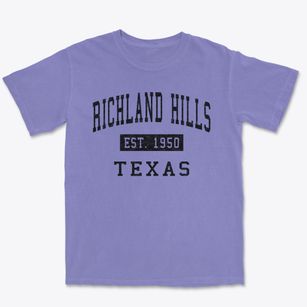 Richland Hills Texas Classic Established Premium Heavyweight T-shirt