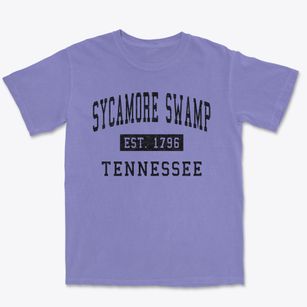 Sycamore Swamp Tennessee Classic Established Premium Heavyweight T-shirt
