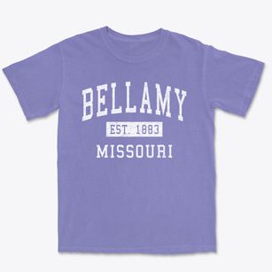 Bellamy Missouri Classic Established Premium Heavyweight T-shirt