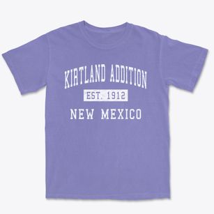 Kirtland Addition New Mexico Classic Established Premium Heavyweight T-shirt