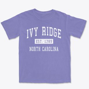 Ivy Ridge North Carolina Classic Established Premium Heavyweight T-shirt