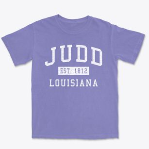 Judd Louisiana Classic Established Premium Heavyweight T-shirt