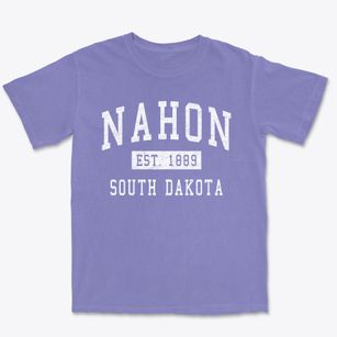Nahon South Dakota Classic Established Premium Heavyweight T-shirt