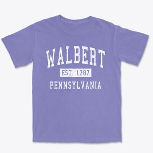 Walbert Pennsylvania Classic Established Premium Heavyweight T-shirt