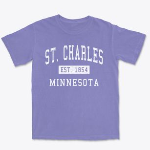 St. Charles Minnesota Classic Established Premium Heavyweight T-shirt