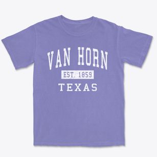Van Horn Texas Classic Established Premium Heavyweight T-shirt