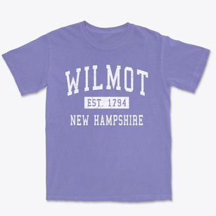 Wilmot New Hampshire Classic Established Premium Heavyweight T-shirt