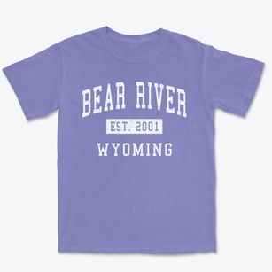 Bear River Wyoming Classic Established Premium Heavyweight T-shirt