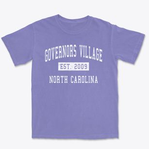 Governors Village North Carolina Classic Established Premium Heavyweight T-shirt