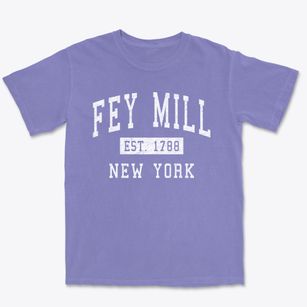 Fey Mill New York Classic Established Premium Heavyweight T-shirt
