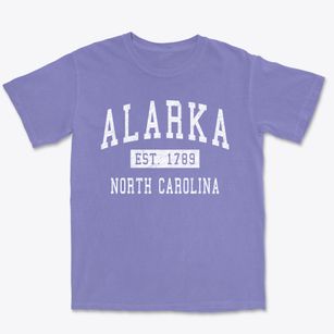 Alarka North Carolina Classic Established Premium Heavyweight T-shirt