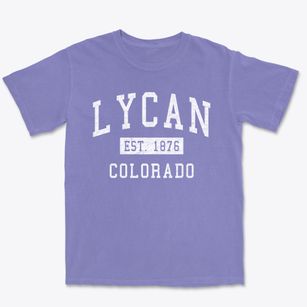 Lycan Colorado Classic Established Premium Heavyweight T-shirt