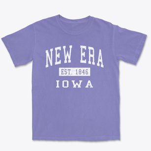 New Era Iowa Classic Established Premium Heavyweight T-shirt
