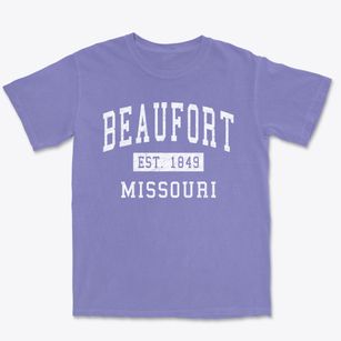 Beaufort Missouri Classic Established Premium Heavyweight T-shirt