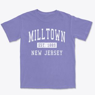 Milltown New Jersey Classic Established Premium Heavyweight T-shirt