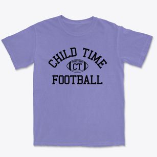Child Time Montessori Learning Center Classic Football Premium Heavyweight T-shirt