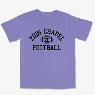 Zion Chapel High School Classic Football Premium Heavyweight T-shirt