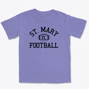 Saint Mary Magdalen School Classic Football Premium Heavyweight T-shirt