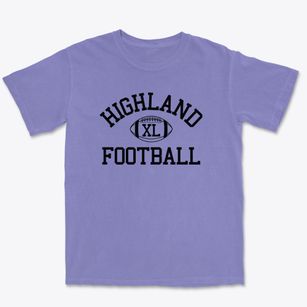 Highland School Classic Football Premium Heavyweight T-shirt