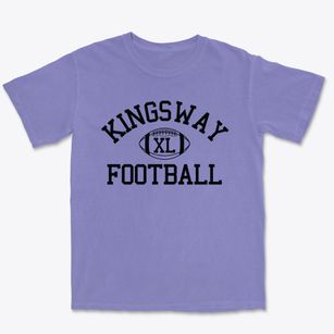 Kingsway Christian School Classic Football Premium Heavyweight T-shirt