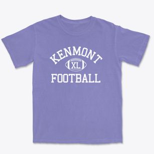 Kenmont Private School Classic Football Premium Heavyweight T-shirt