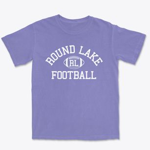 Round Lake High School Classic Football Premium Heavyweight T-shirt