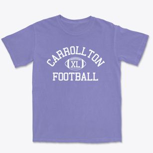 Carrollton High School Classic Football Premium Heavyweight T-shirt