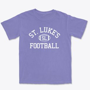 Saint Luke's School Classic Football Premium Heavyweight T-shirt