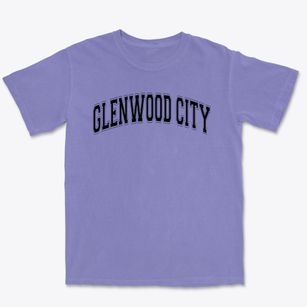 Glenwood City High School Varsity Arch Premium Heavyweight T-shirt