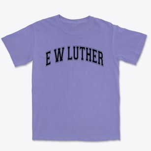 E W Luther Elementary School Varsity Arch Premium Heavyweight T-shirt