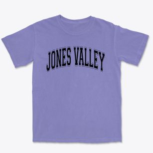 Jones Valley Elementary School Varsity Arch Premium Heavyweight T-shirt