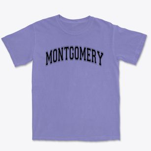 Montgomery Middle School Varsity Arch Premium Heavyweight T-shirt