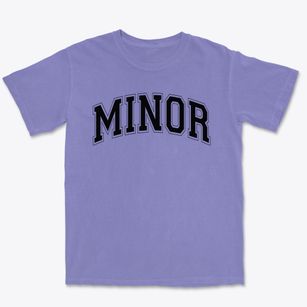 Minor High School Varsity Arch Premium Heavyweight T-shirt