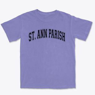 St Ann Parish Varsity Arch Premium Heavyweight T-shirt