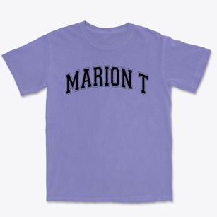 Marion T Academy Charter School Varsity Arch Premium Heavyweight T-shirt