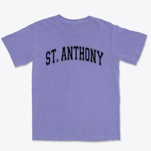 St Anthony - Pensacola, Fl Varsity Arch Premium Heavyweight T-shirt