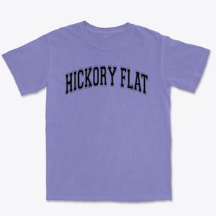 Hickory Flat Elementary School Varsity Arch Premium Heavyweight T-shirt