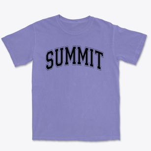 Summit Elementary School Varsity Arch Premium Heavyweight T-shirt