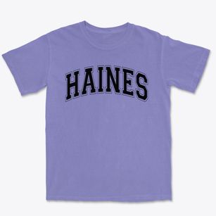 Haines Elementary School Varsity Arch Premium Heavyweight T-shirt