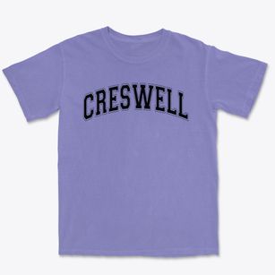 Creswell Elementary School Varsity Arch Premium Heavyweight T-shirt
